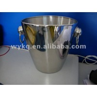 2800ml(95oz)/3000ml(100oz) good quality/cheap stainless steel ice bucket/wine cooler/beer tube with ear