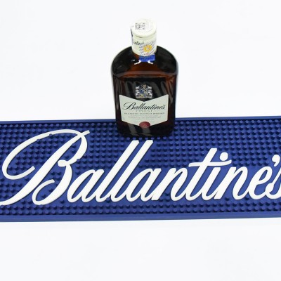 China wholesale personalized branded beer plastic pvc fluorescent bar mat