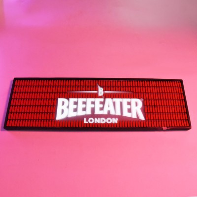 Eco-Friendly pvc rubber plastic led plastic bar mat for beer drink